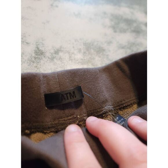 NWT ATM French Lounge shorts Camo Terry sz Small - Picture 4 of 5